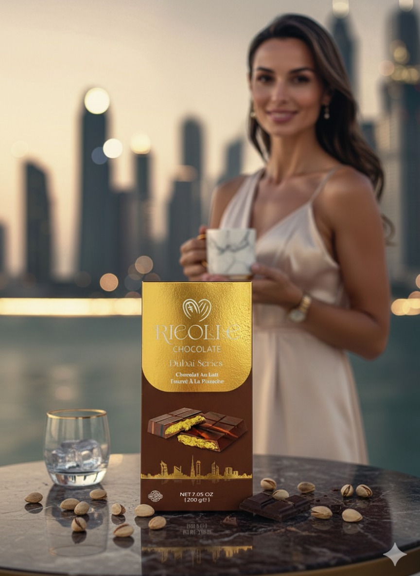 Ricolle Chocolate Dubai Series 200 Gr - Image 2