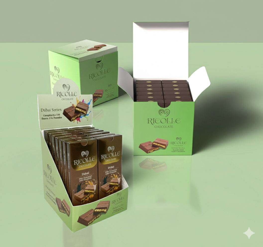 Ricolle Chocolate Dubai Series 100 Gr - Image 3