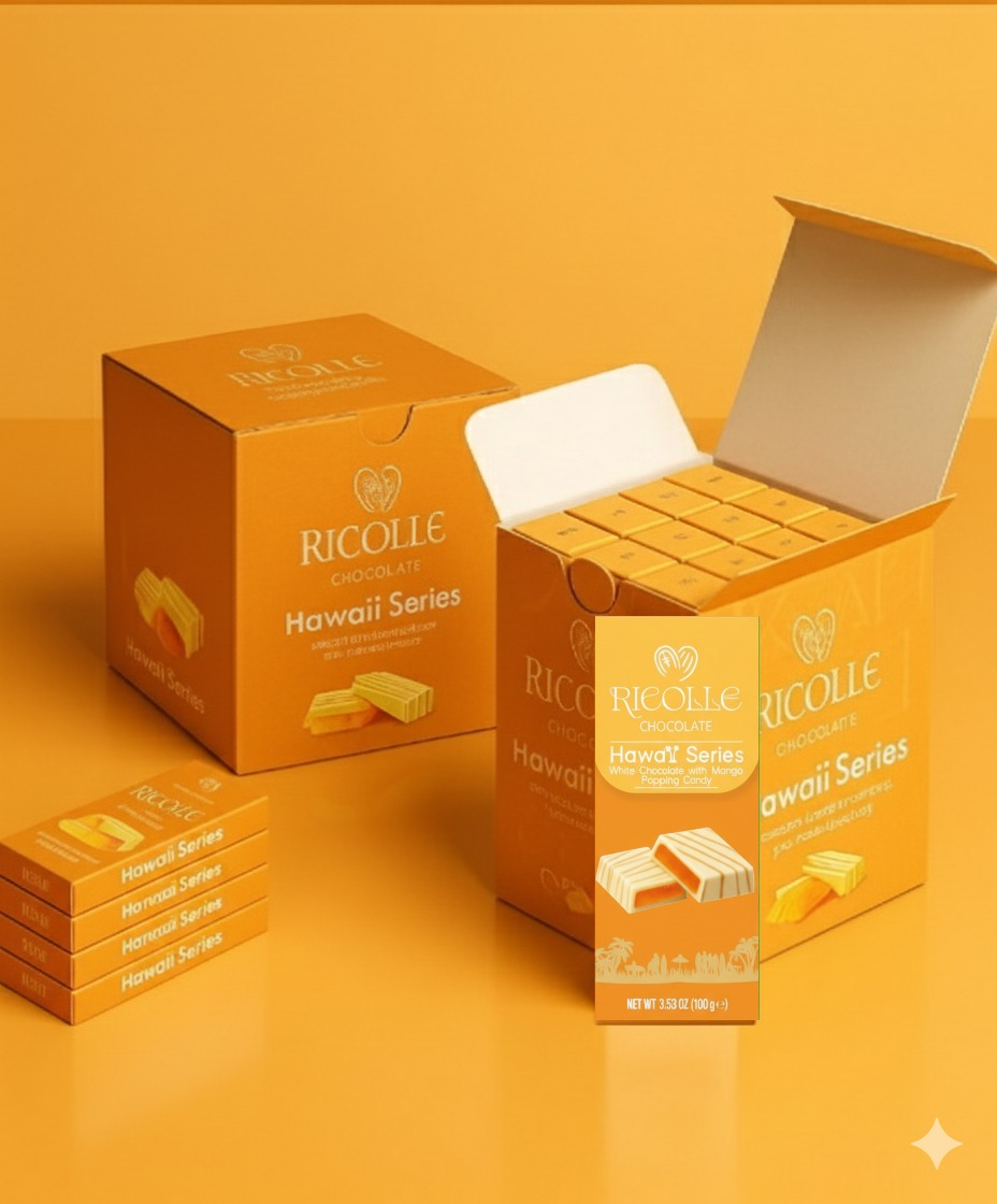 Ricolle Chocolate Hawaii Series 100 Gr